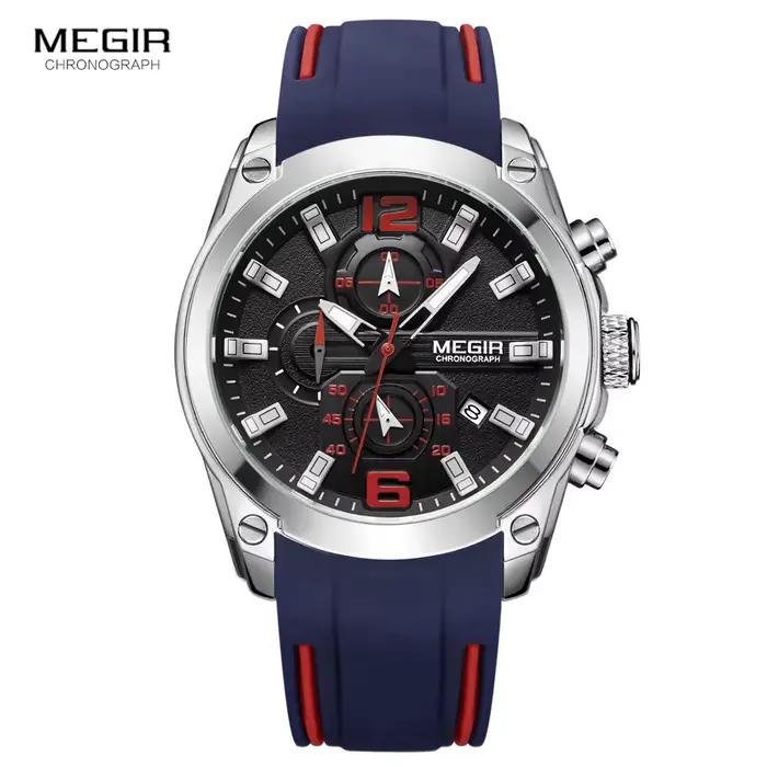 Megir — Montre à quartz analogique pour homme