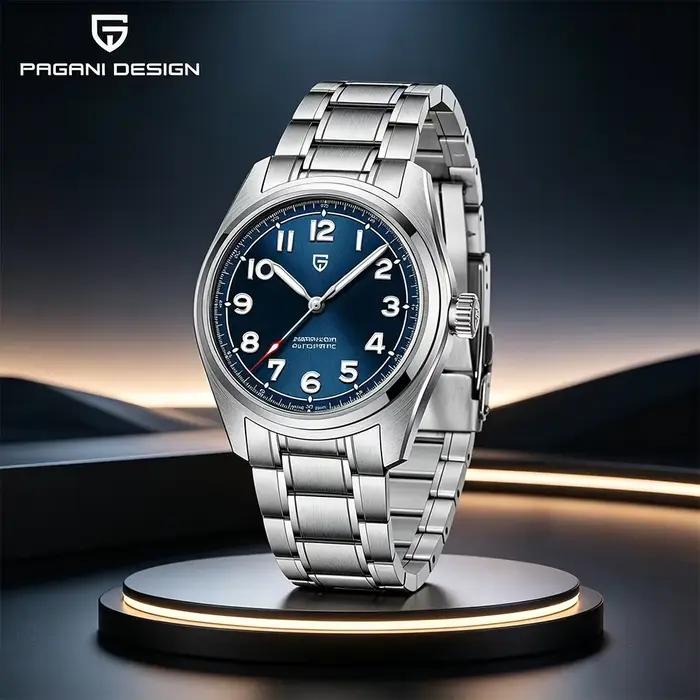 PAGANI DESIGN Pilot – montre-bracelet mécanique automatique pour hommes