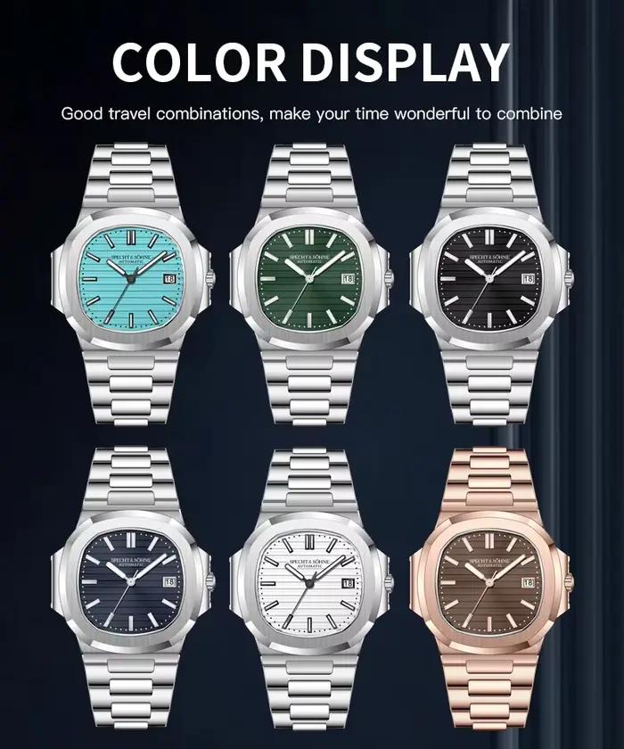 Specht & Sohne 2025 nouvelles montres classiques pour hommes montre automatique de luxe