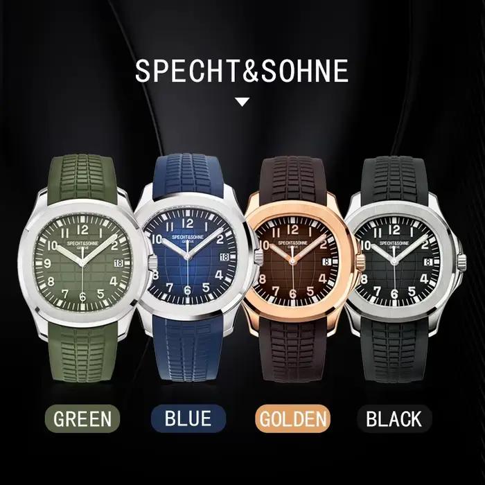 Specht & Sohne – montre mécanique automatique pour hommes