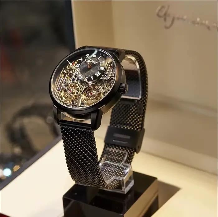 AILANG montre hommes avancé cher automatique