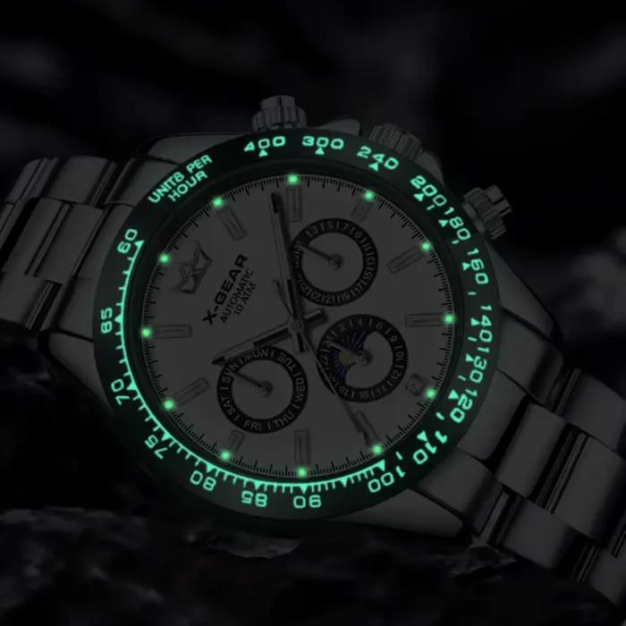 Montre mécanique automatique pour homme Panda Eye