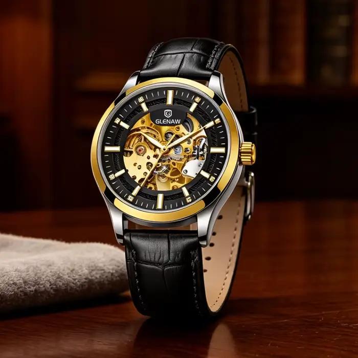GLENAW – montre de luxe pour hommes d'affaires
