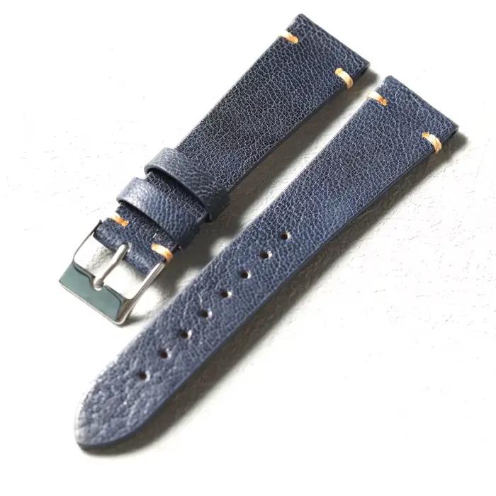 Bracelet en cuir de chèvre fait main 18 19 20 22MM