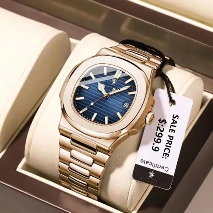 Nouvelle suisse homme décontracté or Rose horloge hommes montre de luxe montres automatiques