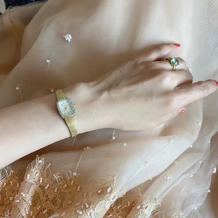 Montre pour femme, diamant médiéval