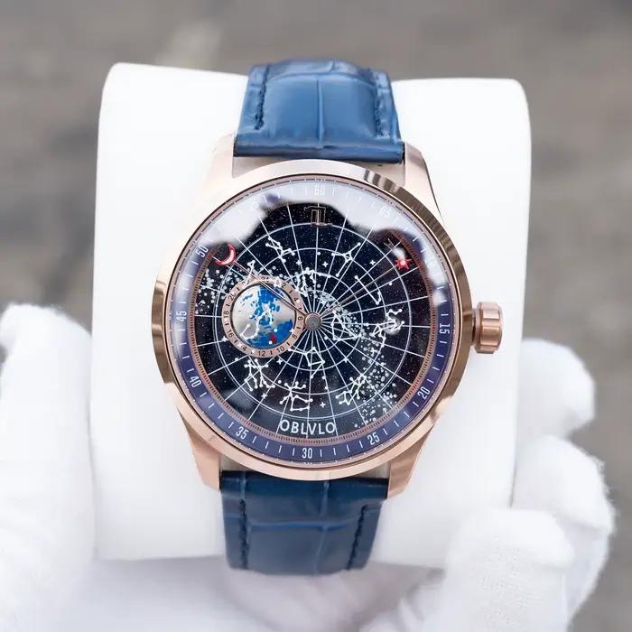 Montre mécanique de luxe OBLVLO pour homme
