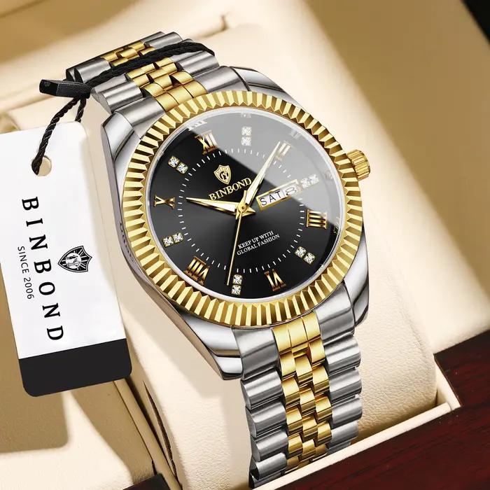 Montre homme BINBOND Week Display
