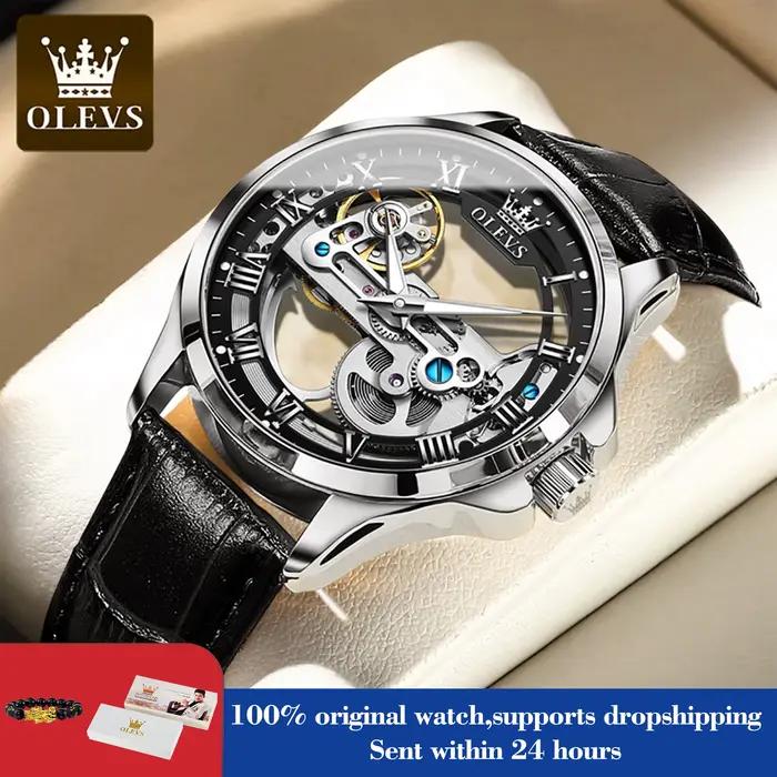 Montre automatique étanche pour homme