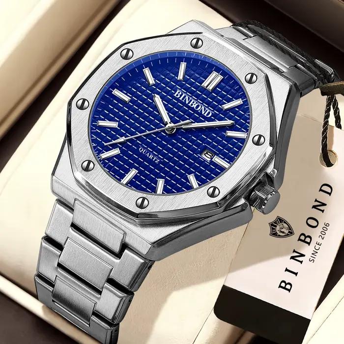 Montres-bracelets à quartz de luxe BINBOND