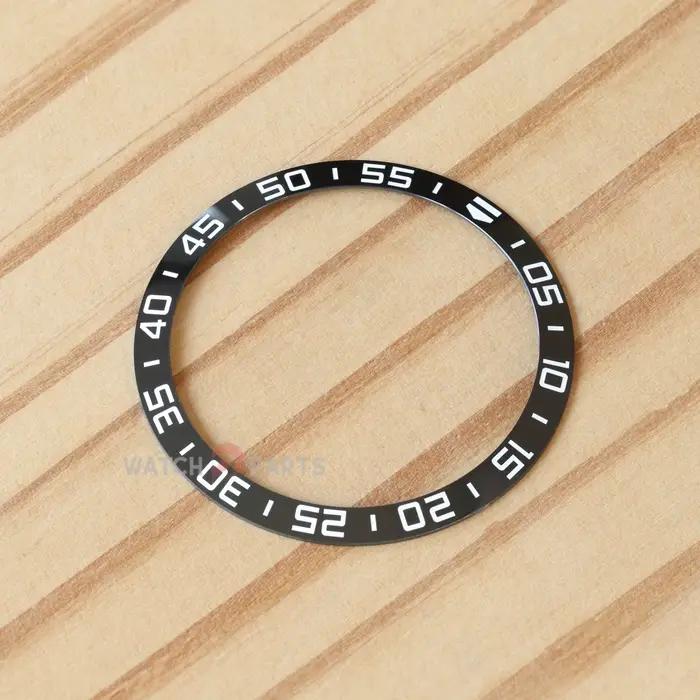 Lunette de montre en céramique pour TAG Heuer Formula 1 Calibre 5 WAZ2011 43mm Insert de montre pour pièces détachées remplacement montre homme femmes ocassions spéciales robuste résistante UV