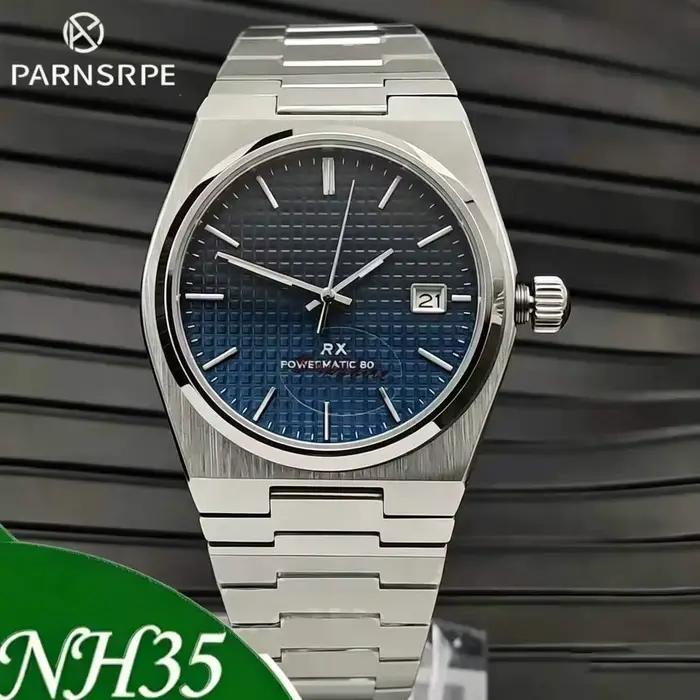 Nouvelle montre PRX 40mm automatique avec mouvement NH35 et bracelet en acier inoxydable pour hommes, résistante à l'eau et pour diverses occasions spéciales