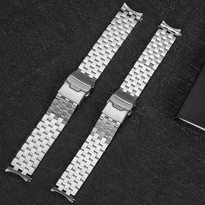 Bracelet plat incurvé pour Seiko SKX175 SKX009 SKX173 SKX007