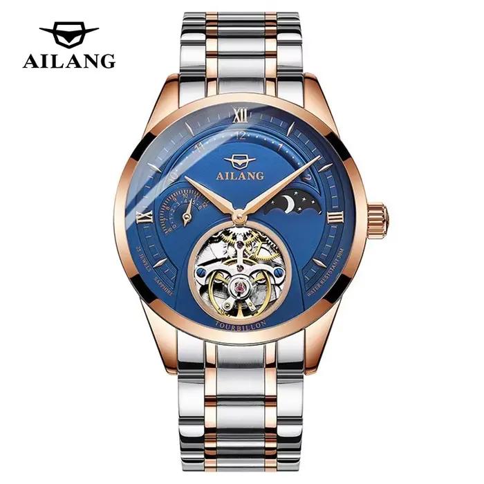Montres mécaniques automatiques Daniel Gorman serties de saphirs avec mouvement tourbillon pour femmes élégantes et sophistiquées occasions spéciales