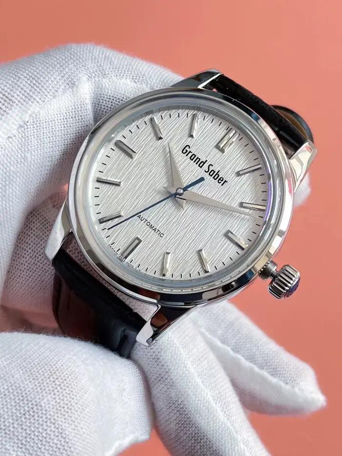 Montre automatique rétro pour homme avec affichage de la date