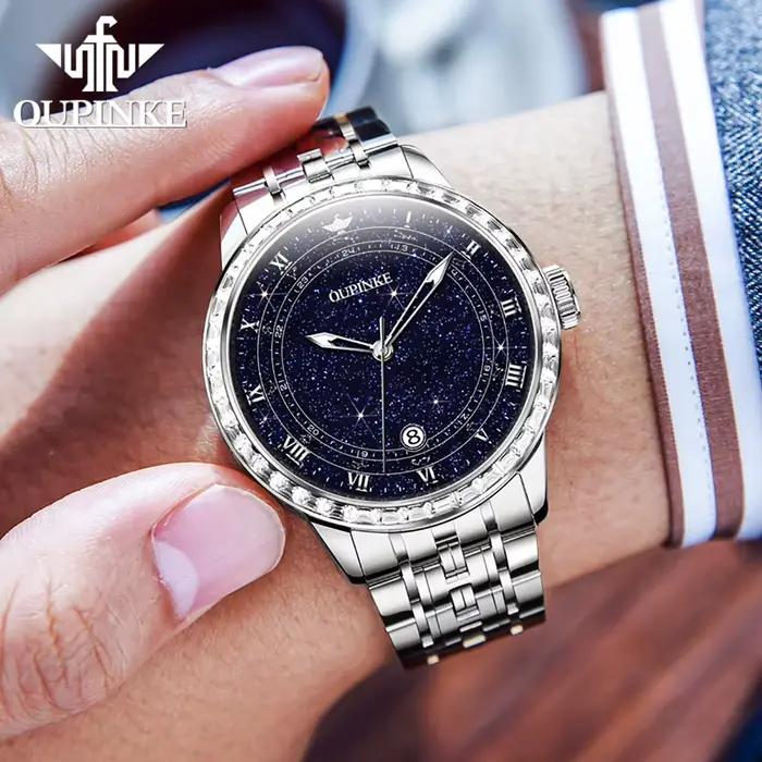 OUPINKE – montre automatique originale pour hommes