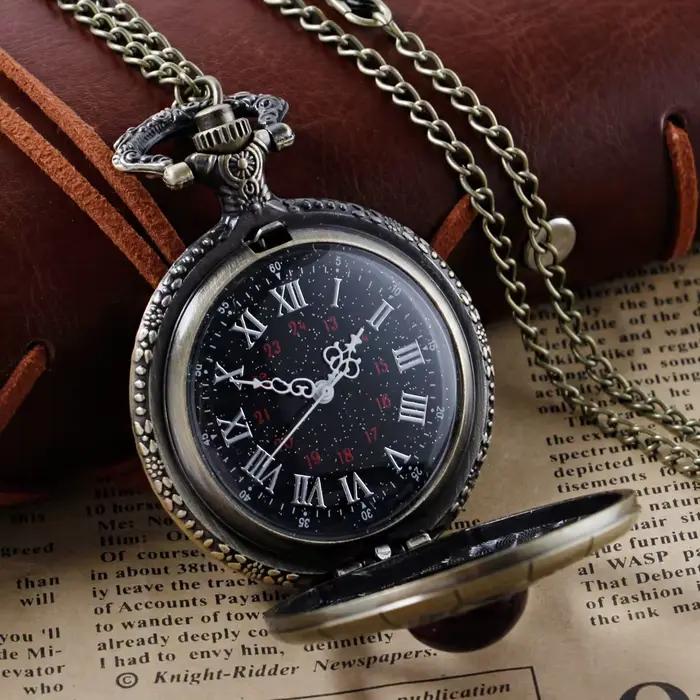 Montre de poche à Quartz élégante pour femmes