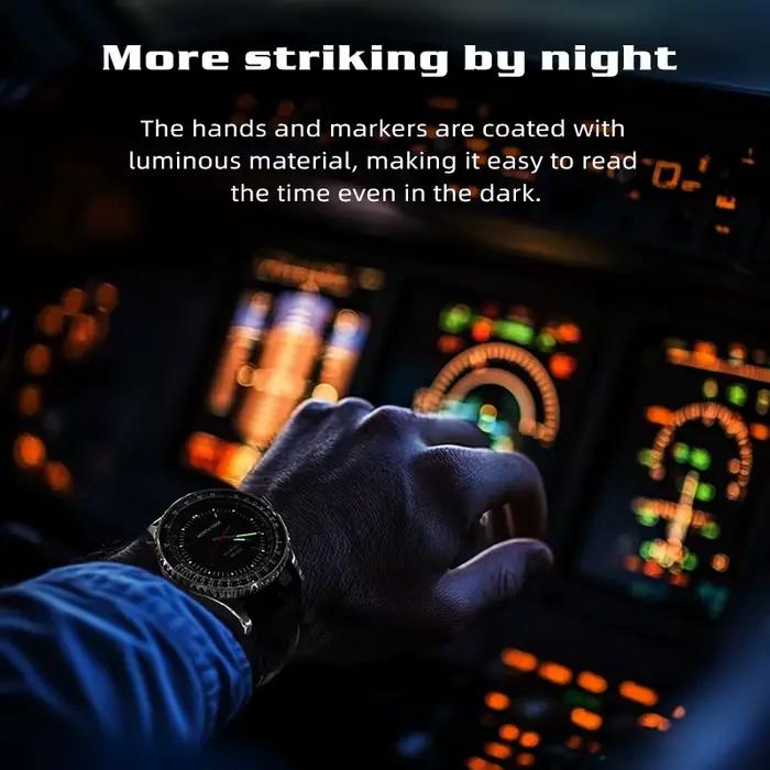 NORTH EDGE EVOQUE 3 Pilot Series – montre pour hommes