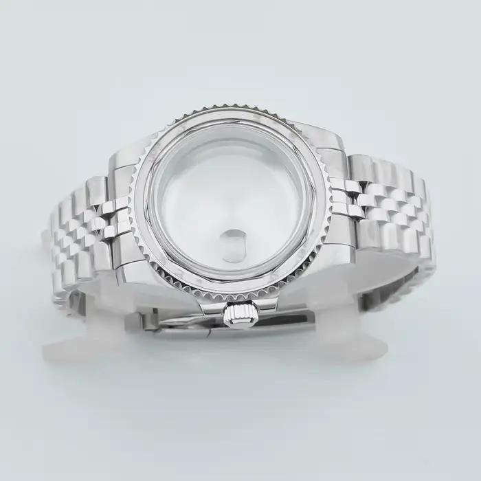 Boîtier de montre étanche pour plongeurs 40mm acier inoxydable avec cristal saphir mouvements Nh35 Nh36 Nh34 pour femmes et hommes occasions spéciales