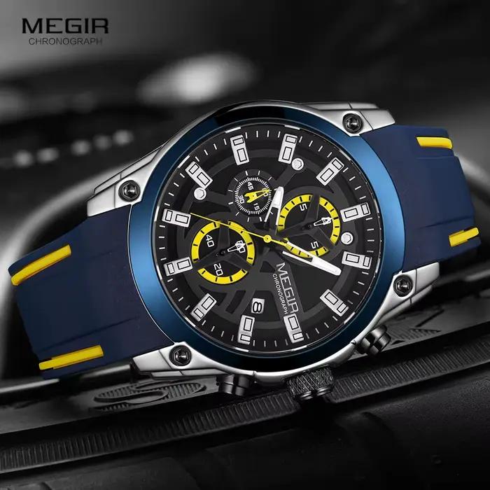 MEGIR hommes montres de Sport militaire