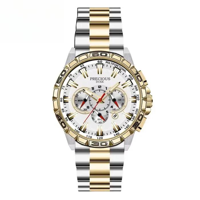 Relogio Masculino Top Business montre pour hommes marque de luxe en acier inoxydable montre-bracelet chronographe armée militaire montres à Quartz