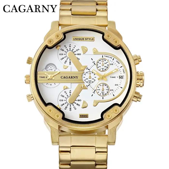 CAGARNY – montre-bracelet multifonction pour hommes