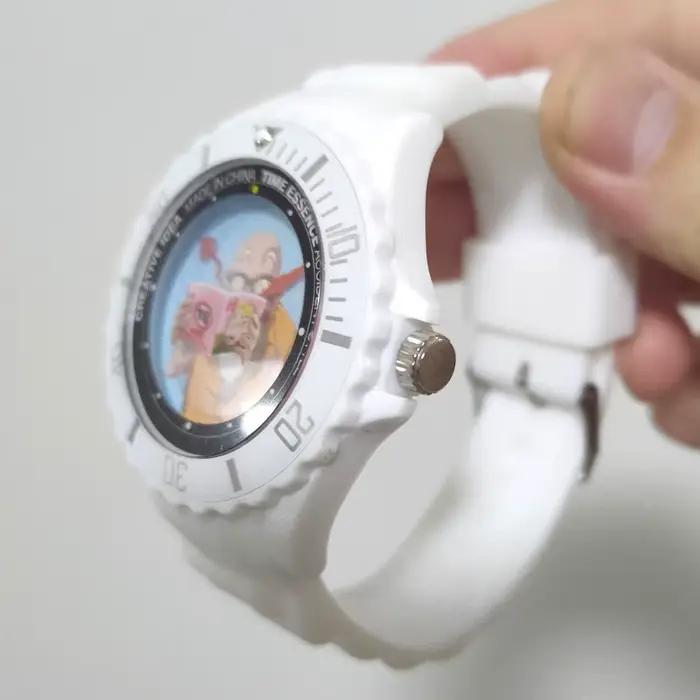 Montre à quartz avec personnages de bandes dessinées