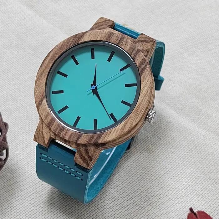 Montre-bracelet en bois pour homme