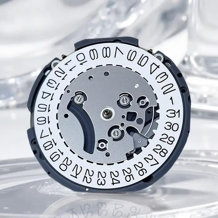 Montre chronographe Seiko VK63 VK63A du Japon avec mouvement à quartz haute précision