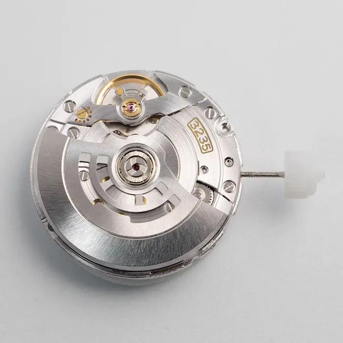 Nouveau mouvement mécanique gravé 3235 VR3235 avec balancier bleu pour montres SUB/DJ - Collection 2026