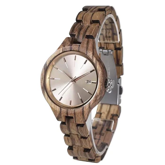 Montre en bois pour femme