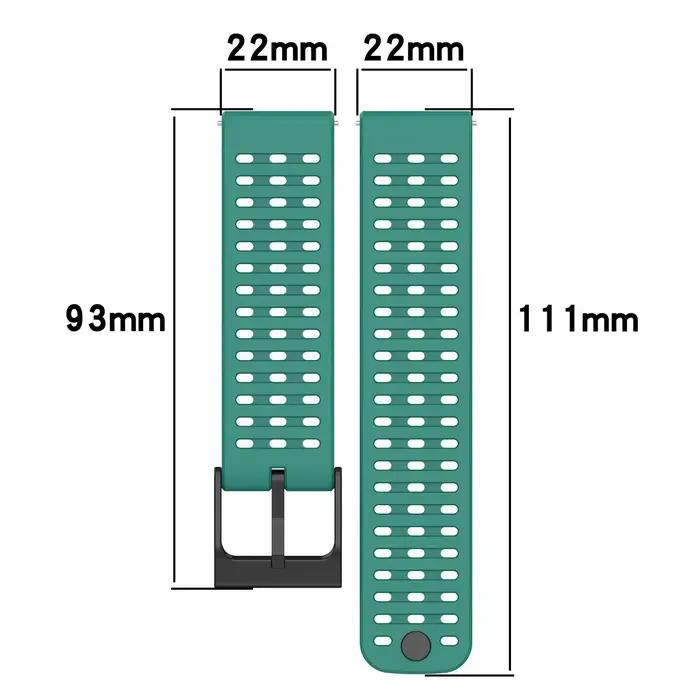 Bracelet en silicone pour Suunto Race bracelet de montre vertical accessoire de remplacement bracelet Patricia Pro 22mm couleurs diverses occasions spéciales sportives et quotidiennes