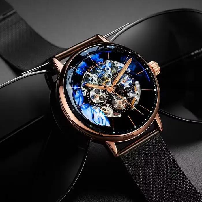 Montre mécanique automatique pour homme Tech Ai Lang