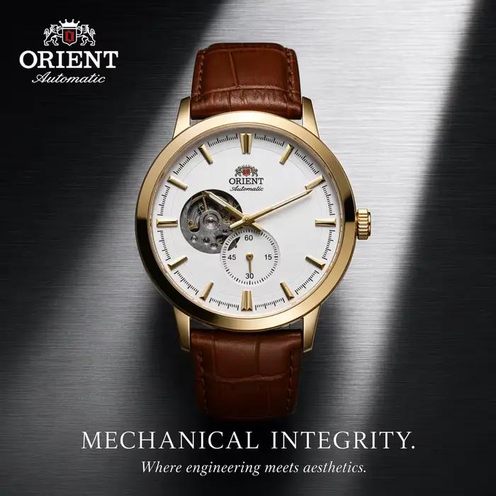 Montre mécanique automatique ORIENT Open Heart Skeleton avec petit cadran secondaire