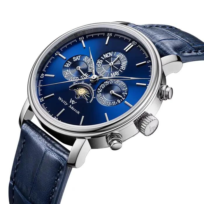 WM montre automatique montres mécaniques 316L