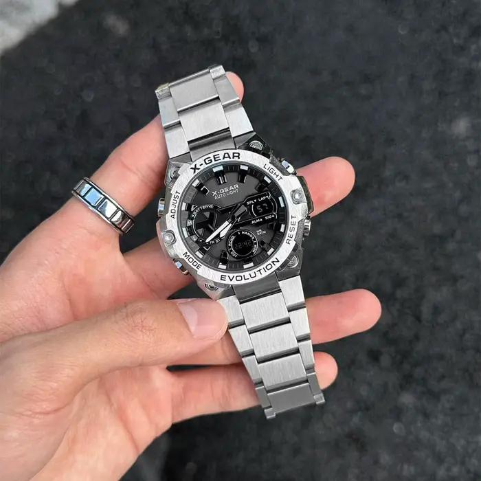 Montre pour hommes, batterie longue durée