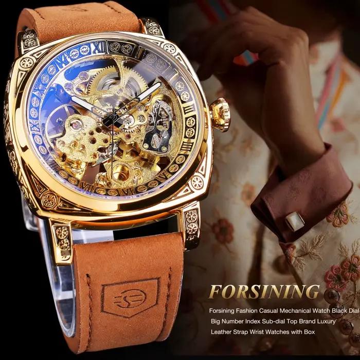 Montre mécanique entièrement automatique pour homme