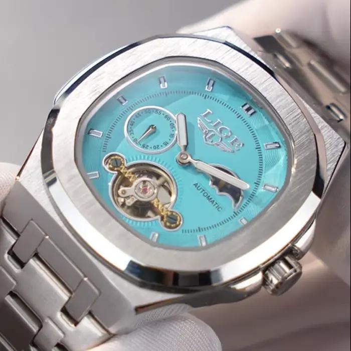 Montres automatiques classiques LIGE 2026 pour hommes