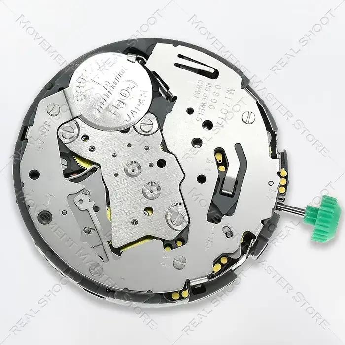 Mouvement iosn Quartz avec roue de date en blanc police moderne pour homme et femme pour différentes occasions spéciales