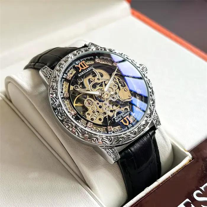 Nouvelle montre mécanique automatique de luxe légère et de haute qualité pour hommes