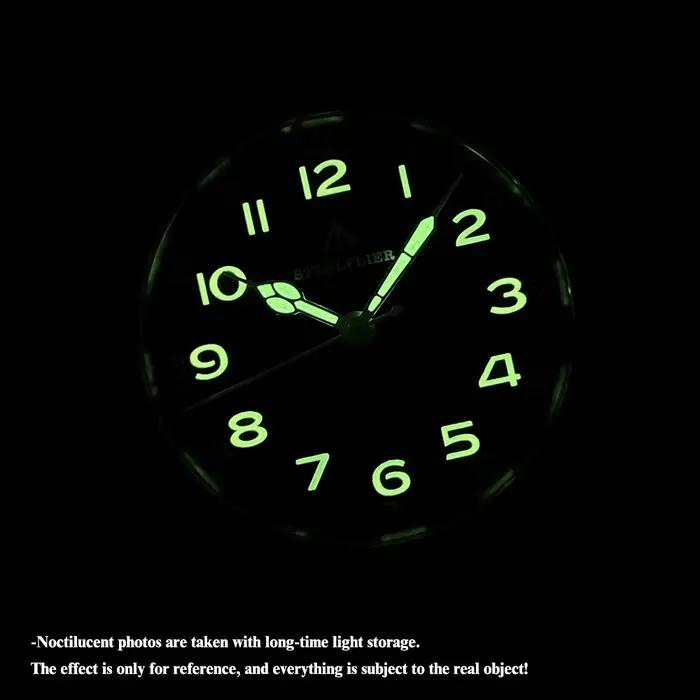 STEELFLIER officiel SF741 classique montres à Quartz Souvenirs saphir miroir VH31 muet 200M étanche luxe montre lumineuse