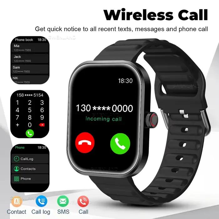 Nouvelle montre connectée pour hommes et femmes - Écran tactile HD 2