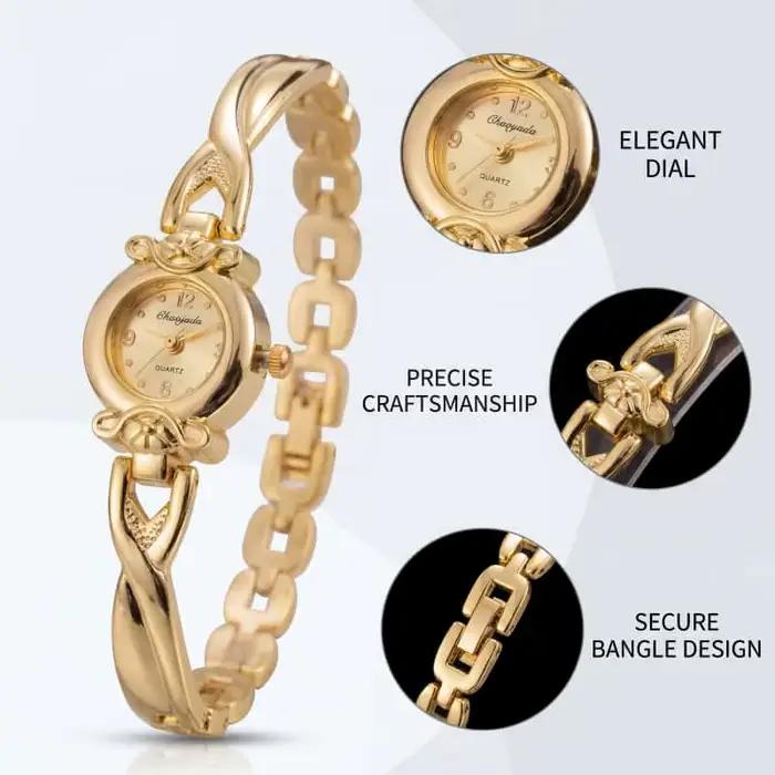 Montres fines en or pour femmes