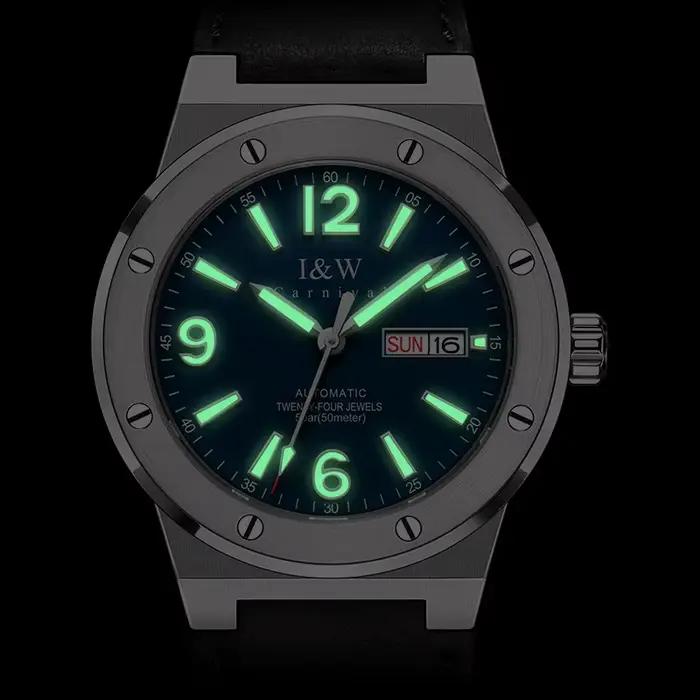 Carnaval IW montre mécanique pour hommes marque de luxe automatique