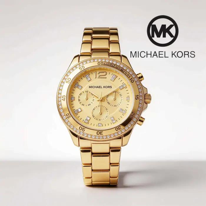 Montre Michael Kors Femme Luxe Professionnelle Quartz Chronomètre Cadeau Occasions Spéciales