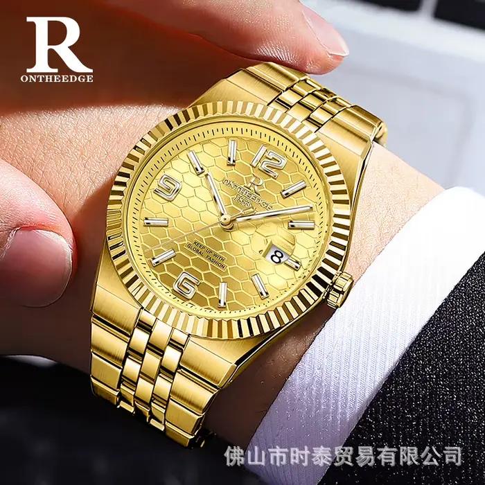 Montre à quartz suisse pour hommes