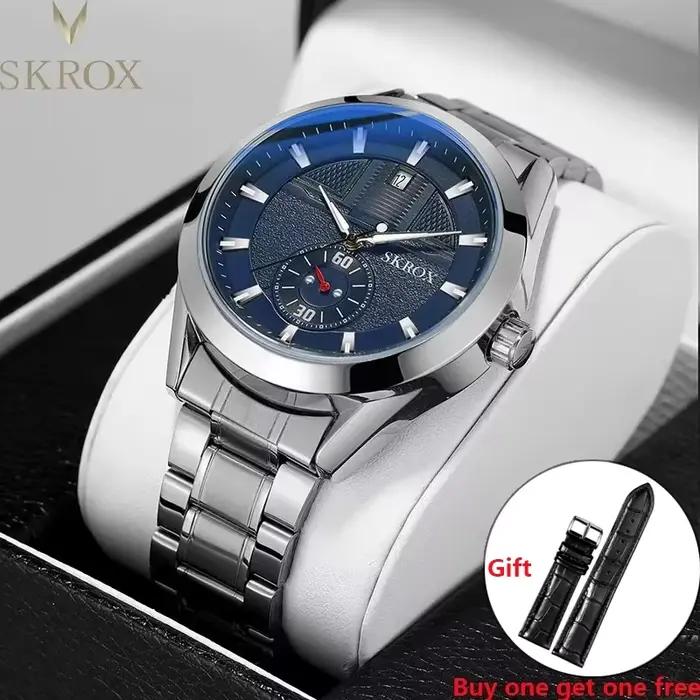 Marques de luxe en acier inoxydable aaa montre pour hommes mouvement automatique horloge mécanique Vintage étanche