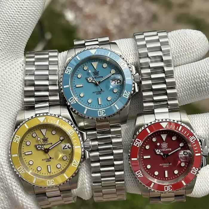 Steeldive nouvelle montre SD1953C eau fantôme plongeur
