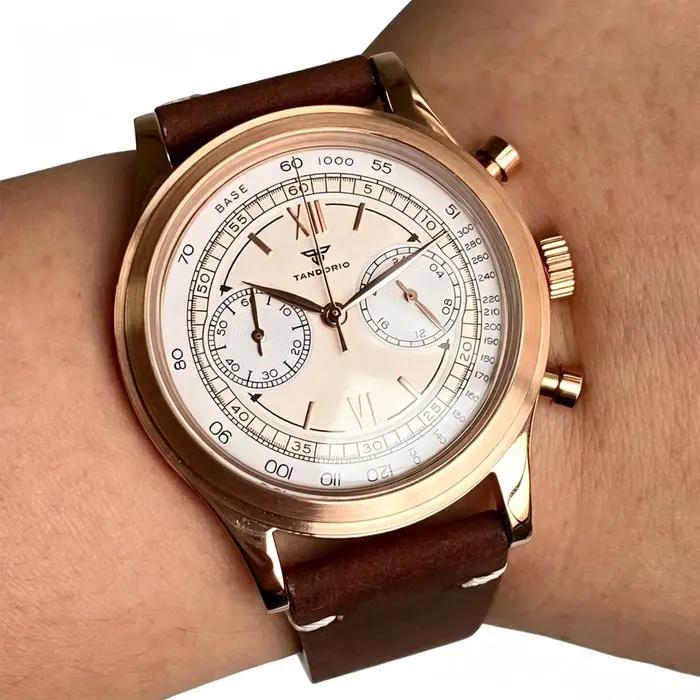 Tandorio – montre-bracelet à Quartz pour hommes