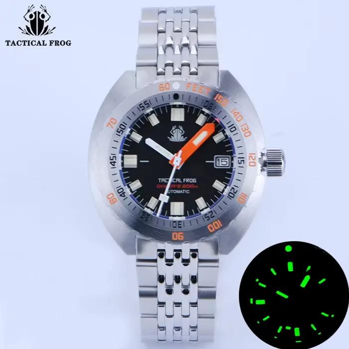 Montres tactiques de plongeur de grenouille pour hommes